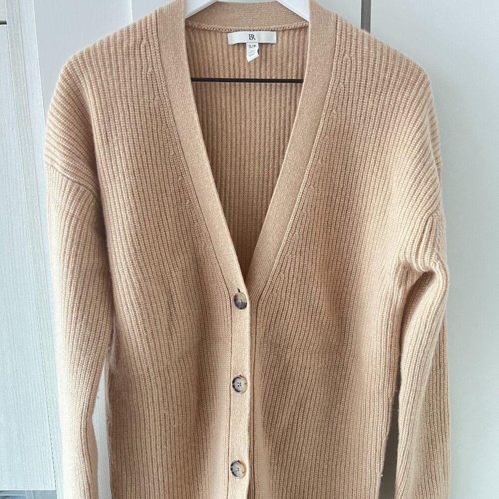 Banana Republic Oversized Cashmere Cardigan Sweater